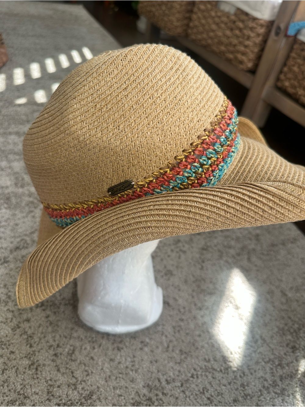 Sun & Sand Paperbraid Western Hat O/S